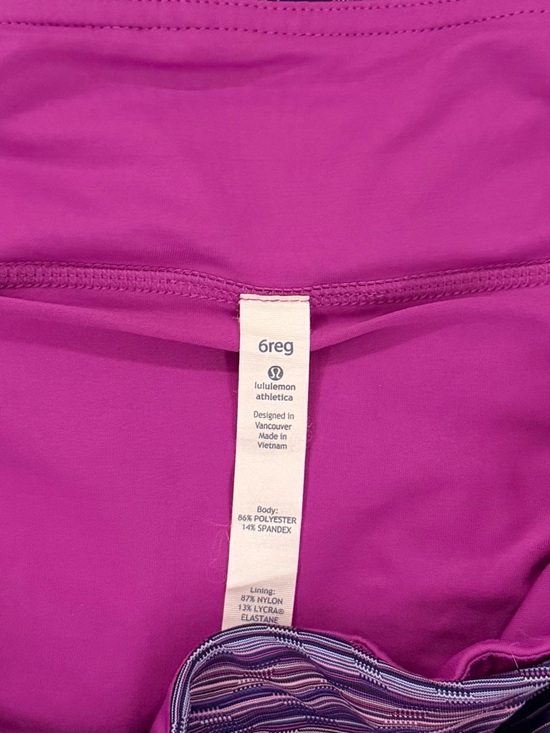 Lululemon Pace Rival Skirt II *4-way Stretch - Ultra Violet / Space Dye Twist - Picture 3 of 9